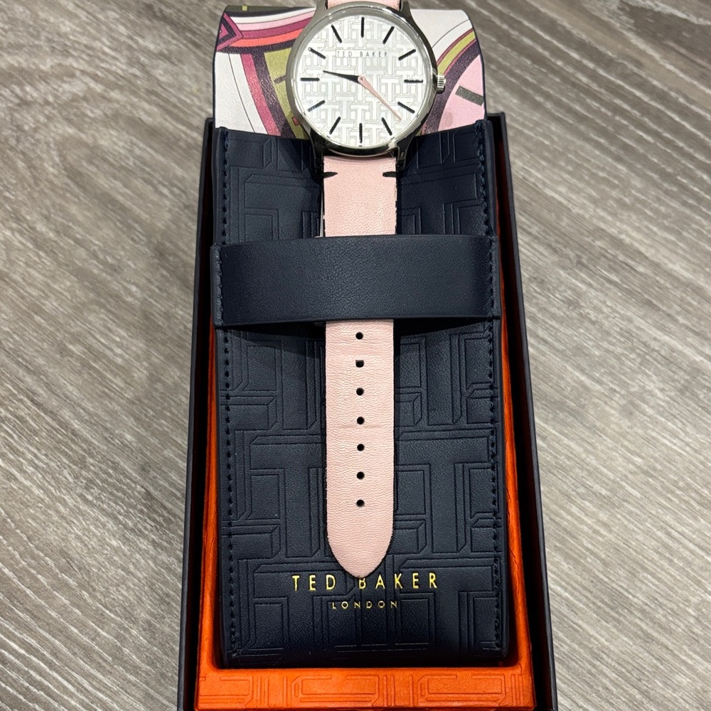 Ted Baker Blush Pink and Black Watch